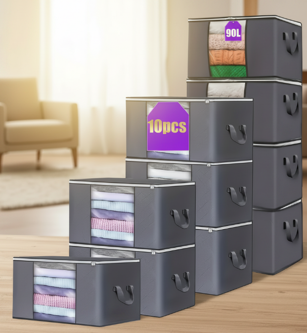 LuxeFold™ 10-Piece Storage Collection