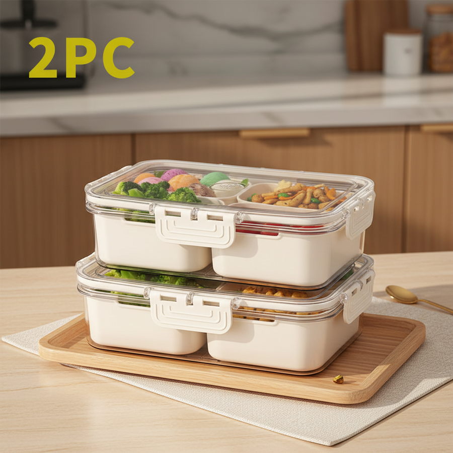 SnackNest™ Portable Snack Box 2-Piece Set