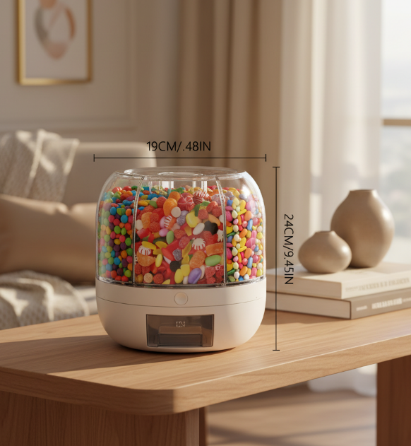 RotateStore™ 6-Compartment Dispenser