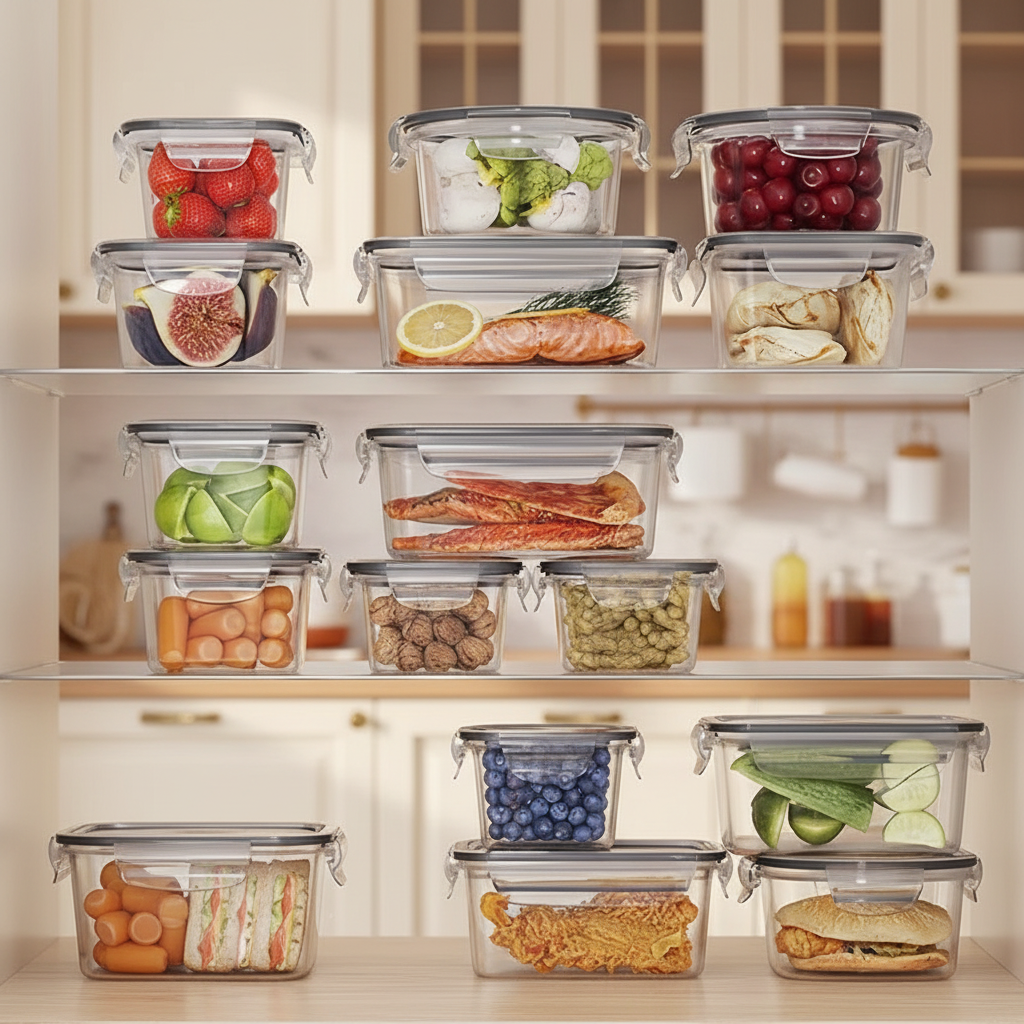 FreshNest™ Food Storage Containers – 16-Piece Set
