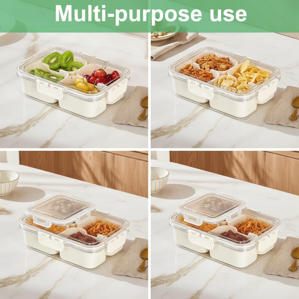SnackNest™ Portable Snack Box 3-Piece Set