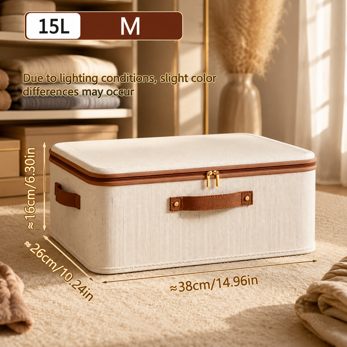 LuxeFold™ 15L Storage Box