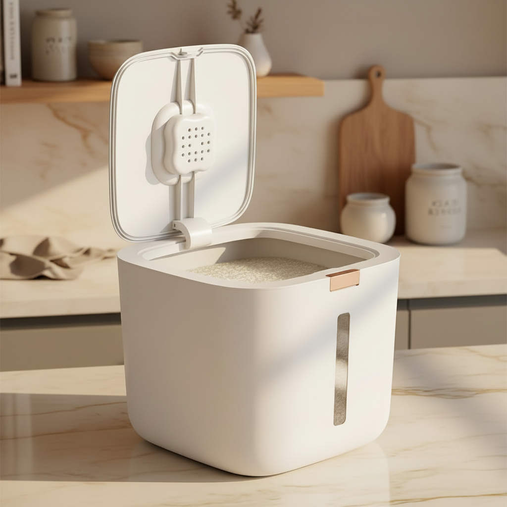 SealStore™ Grain Storage Container with Measuring Cup 5 Kg