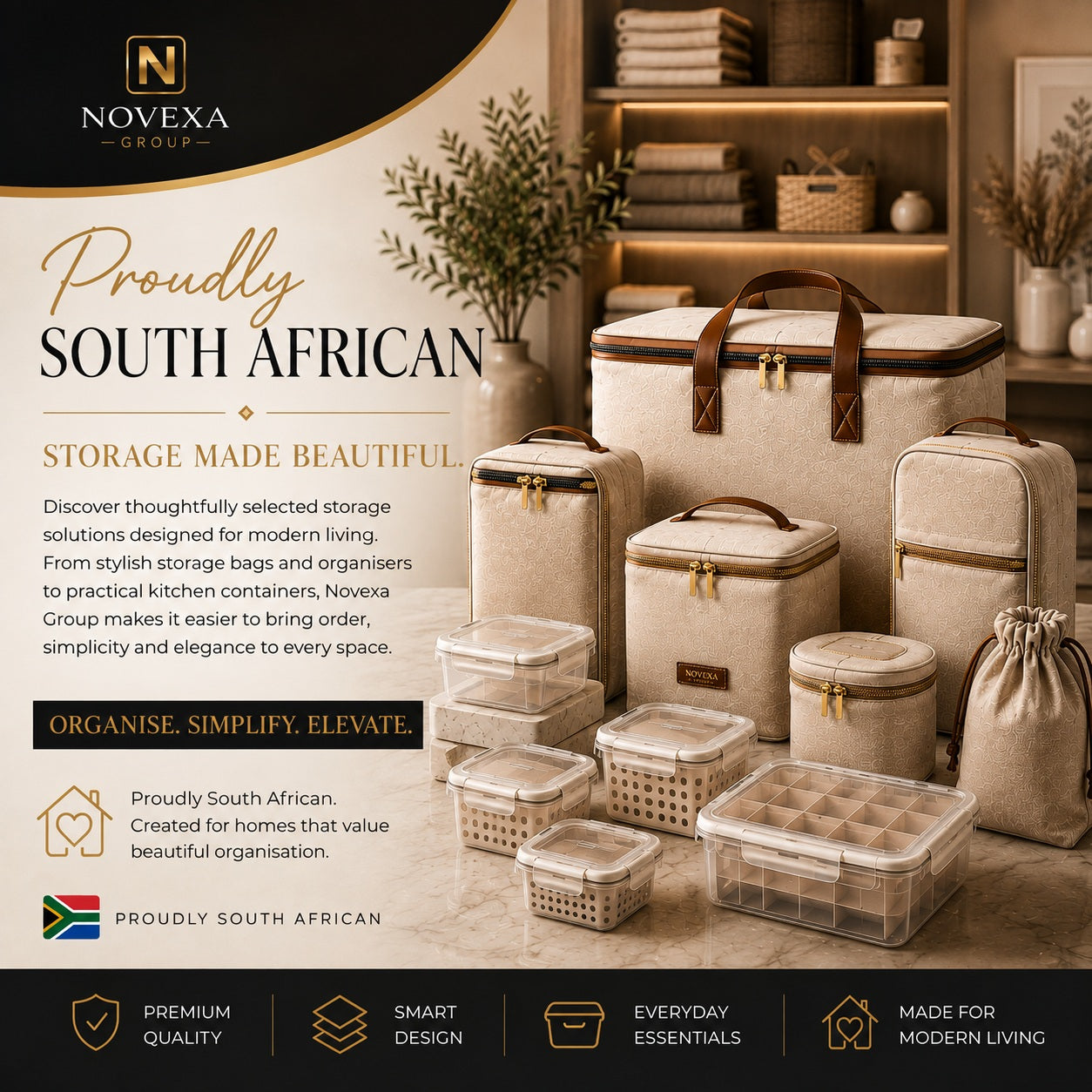 Novexa Group proudly South African storage solutions